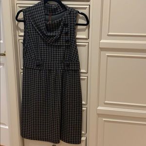 Women’s Lovely Day black and gray check dress